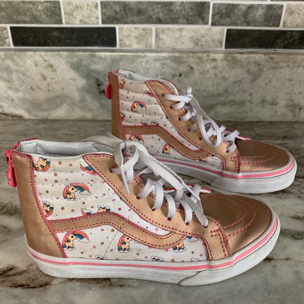 Unicorn Vans 🦄  Girls Size 1.5